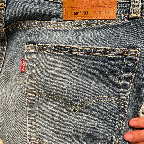 LEVI’s 501 straight Sz 32 - Picture 6 of 7